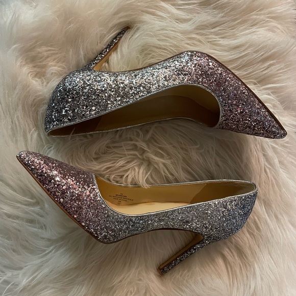 Marc Fisher Debuta Glitter Heels - Picture 4 of 7